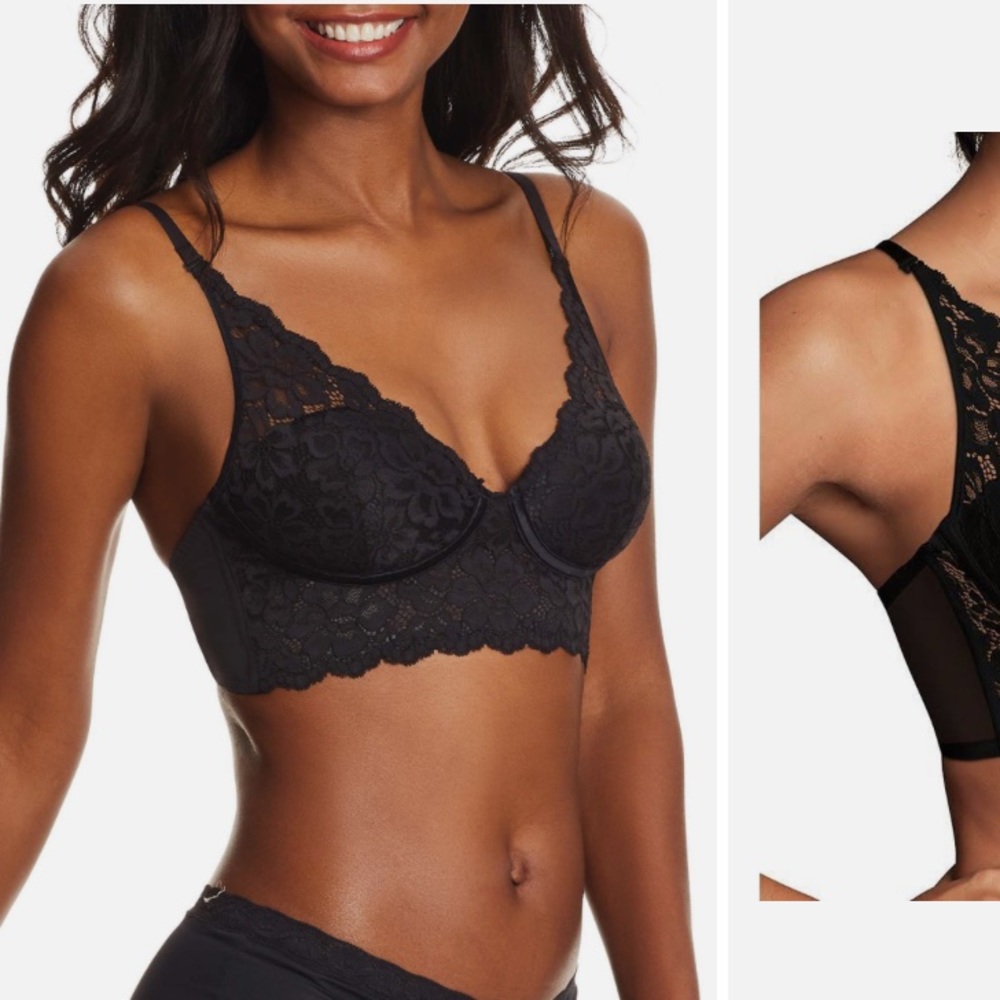🦋2/$22 NWT Wireless convertible lace bralette